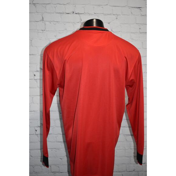 Le Jean De Marithe Francois Girbaud Shirt Mens Large Red Paint Splatter Vintage - Picture 8 of 9